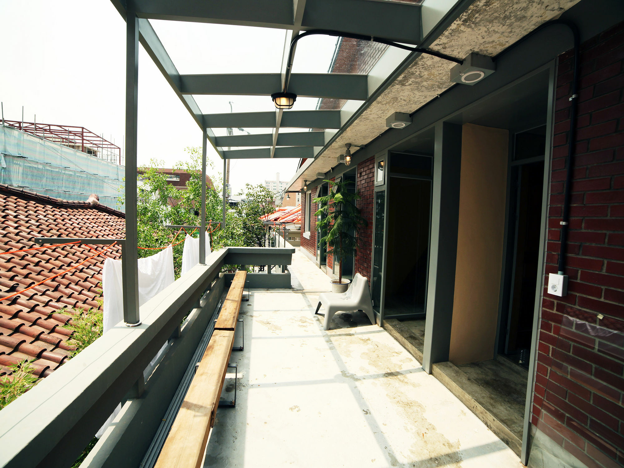 Hongdae Guesthouse Pajamaparty Seoul Exterior foto